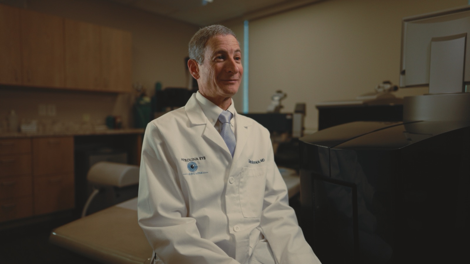 Client ophthalmologist portrait