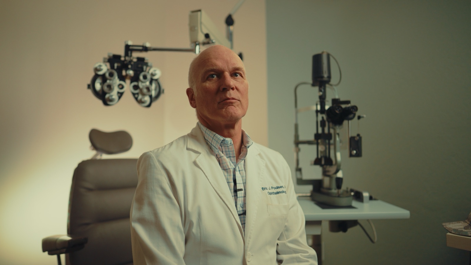 Client ophthalmologist portrait
